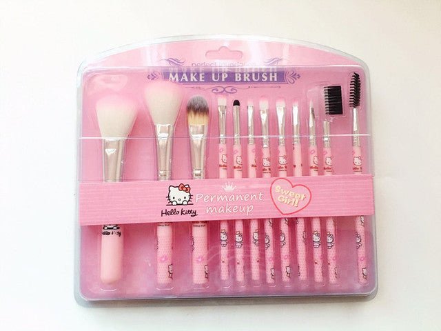 Hello Kitty Makeup Brush Set