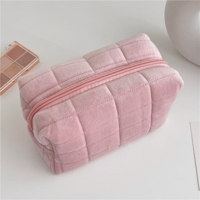 Fur Makeup Bag