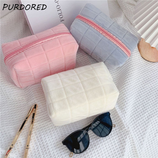 Fur Makeup Bag